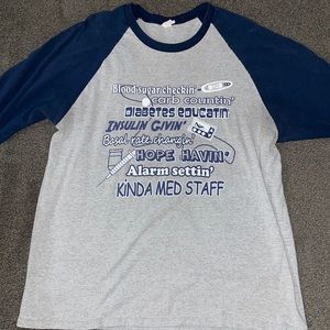 Medical shirt 3/4 sleeves